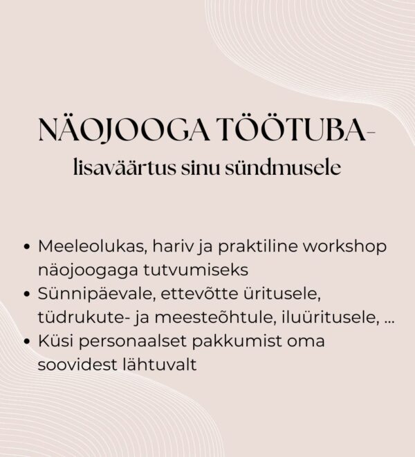 Näojooga töötuba