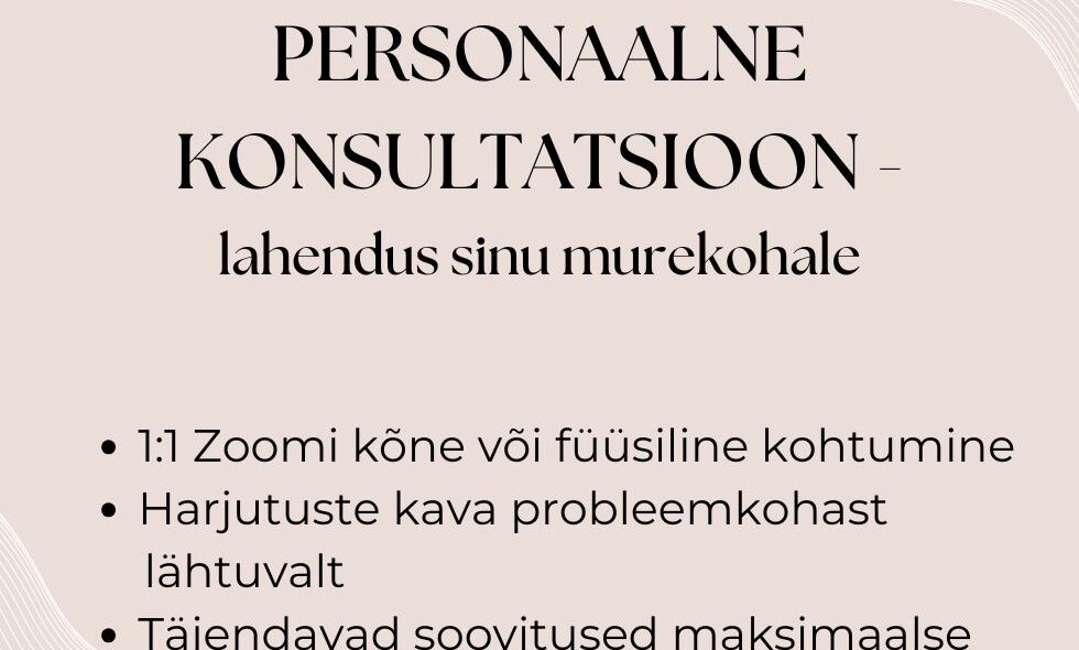 Personaalne konsultatsioon